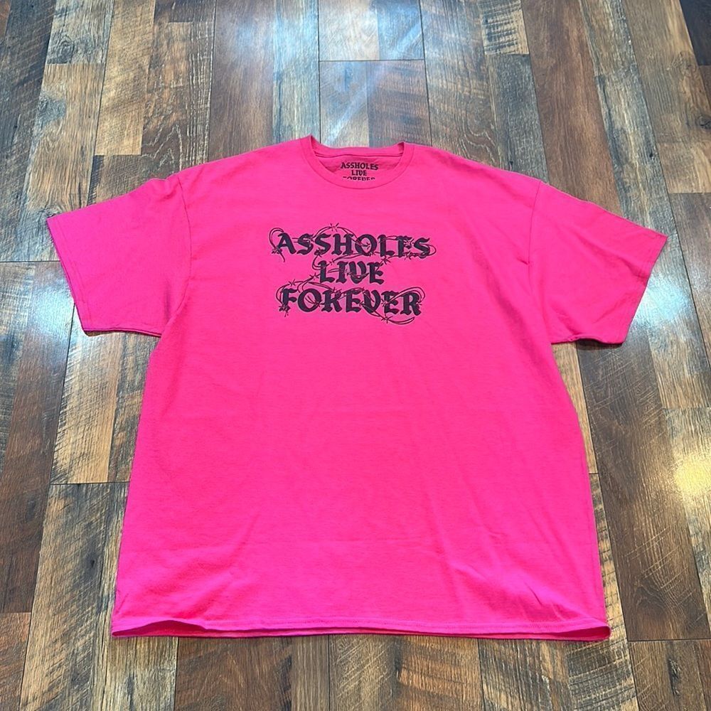 Assholes Live Forever t-shirt XXL (6032) NWOT